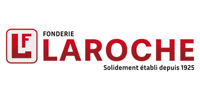 Logo Fonderie Laroche | Pont-Rouge, Québec